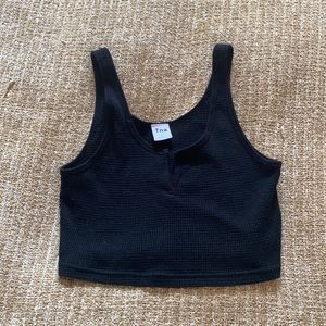 RAYNA CROP THERMAL, BLACK {TNA}